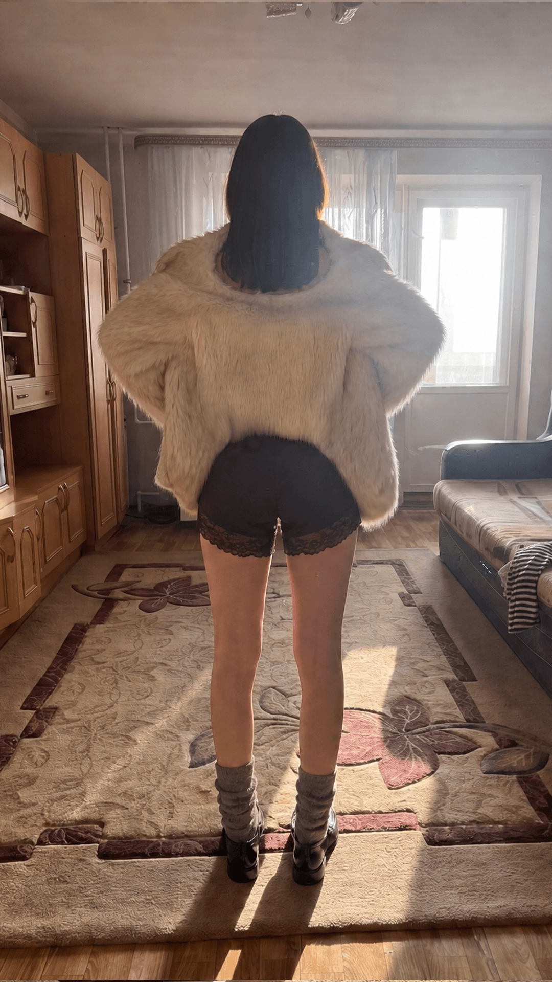 Arce, Winter Outfit A, Back